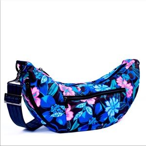 SOLD- NWT: LUG BOOMERANG FS SLING CROSSBODY BAG- RESORT BLACK